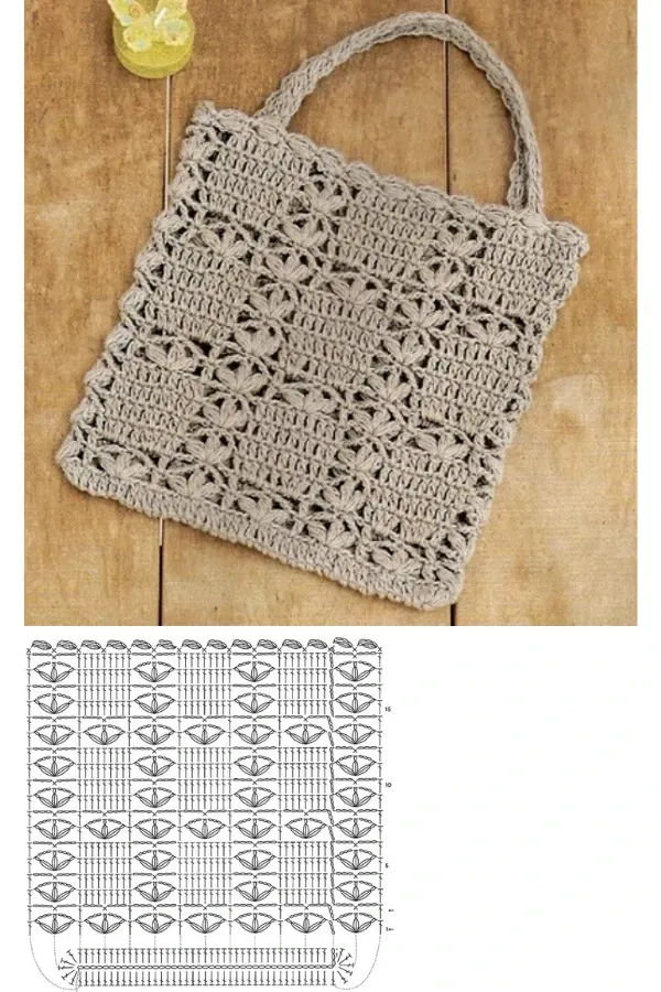 Tendências em Crochê: 10 Modelos de Bolsas com Gráficos para Inspirar sua Criatividade!