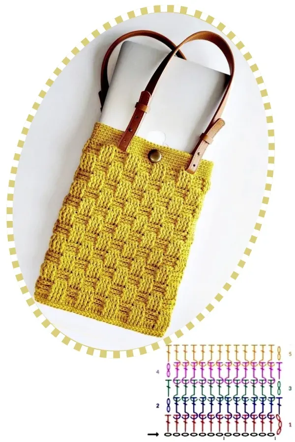 Tendências em Crochê: 10 Modelos de Bolsas com Gráficos para Inspirar sua Criatividade!