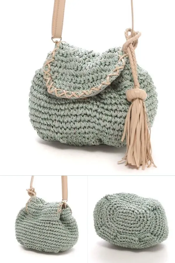 Um Ponto, Inúmeras Possibilidades: Bolsas de Crochê em Ponto Baixo