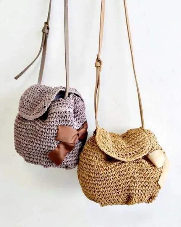 Um Ponto, Inúmeras Possibilidades: Bolsas de Crochê em Ponto Baixo