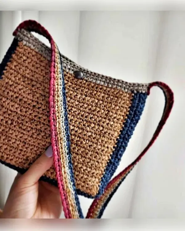 Um Ponto, Inúmeras Possibilidades: Bolsas de Crochê em Ponto Baixo