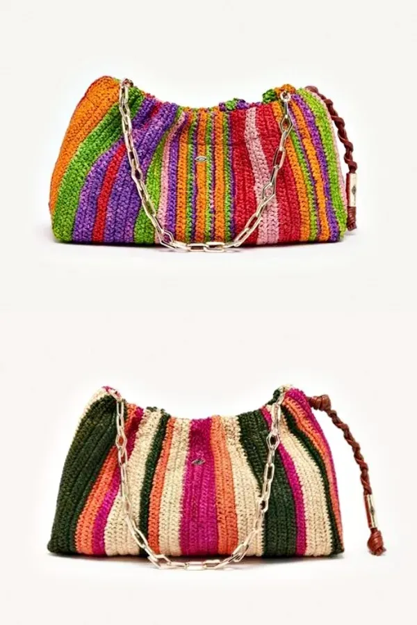 Um Ponto, Inúmeras Possibilidades: Bolsas de Crochê em Ponto Baixo