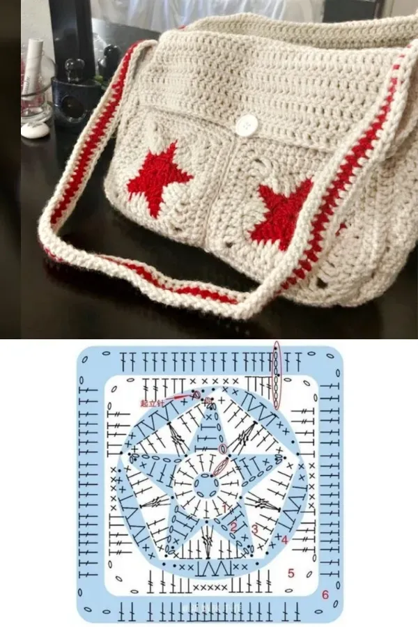 Moda em Crochê - Inspire-se Nestas Bolsas de Crochê Estilo Carteiro
