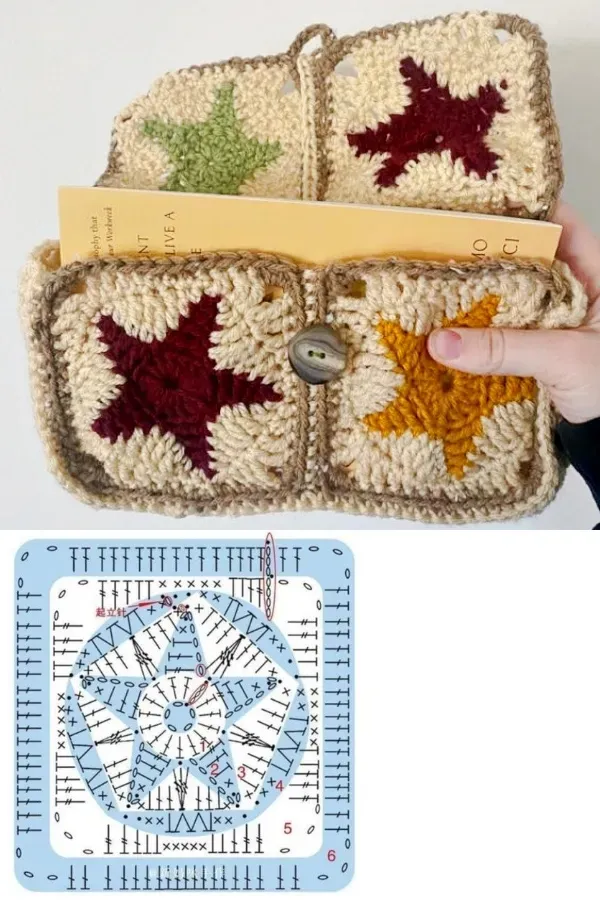 Moda em Crochê - Inspire-se Nestas Bolsas de Crochê Estilo Carteiro