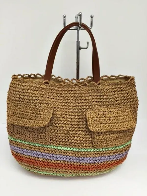 Como um Ponto Simples Faz Maravilhas: Bolsas de Crochê Feitas em Ponto Baixo
