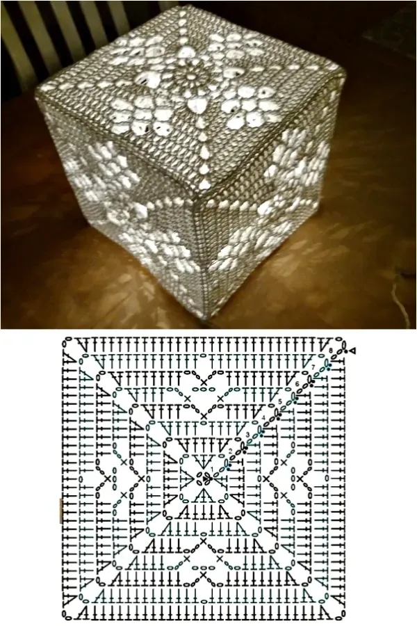 Artesanato na Decoração: Luminárias em Crochê que Transformam Ambientes com Efeito e Originalidade