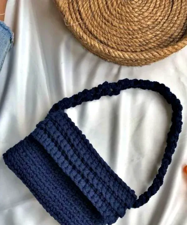 Artesanato na Moda: Inspirações de Bolsas de Crochê em Fio de Malha com Estilo e Versatilidade