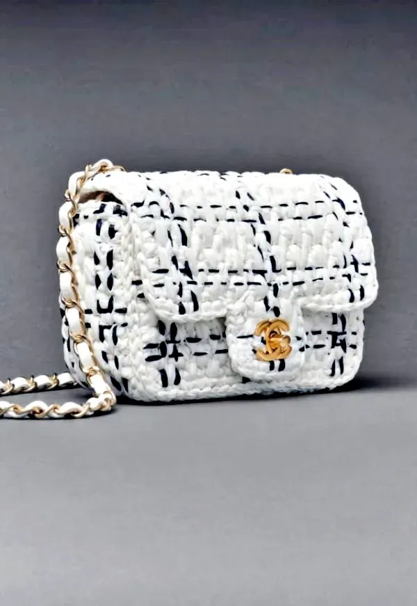 Artesanato na Moda: Inspirações de Bolsas de Crochê em Fio de Malha com Estilo e Versatilidade
