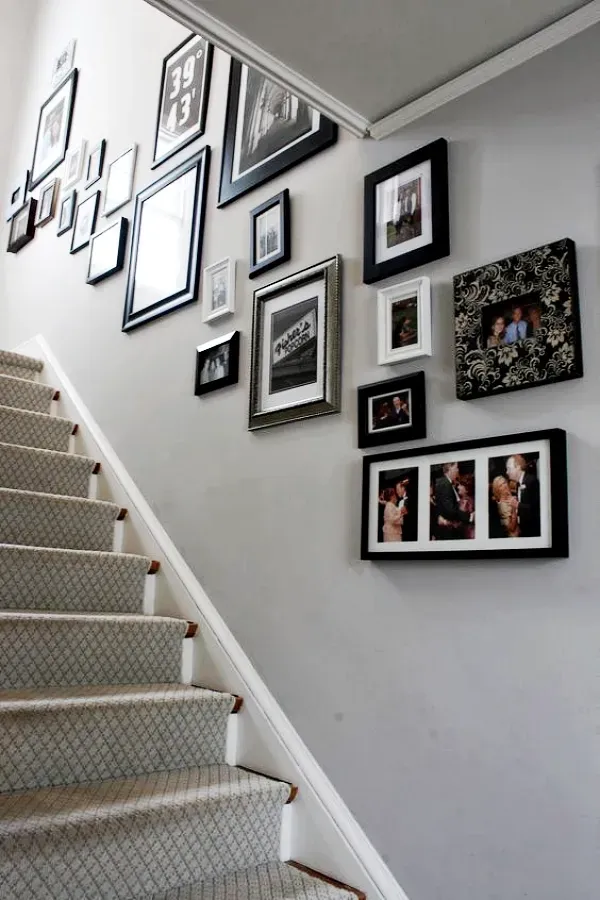 Emoldure suas memórias decorando com fotos na parede -18 Ideias inspiradoras