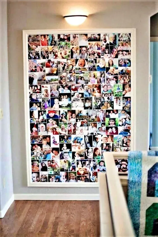 Emoldure suas memórias decorando com fotos na parede -18 Ideias inspiradoras