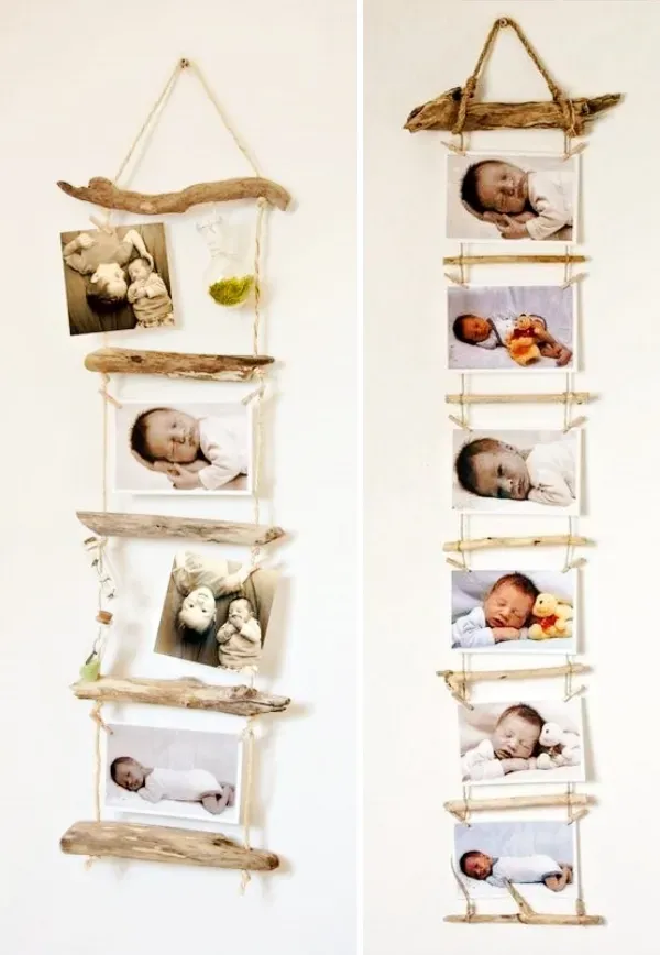Emoldure suas memórias decorando com fotos na parede -18 Ideias inspiradoras