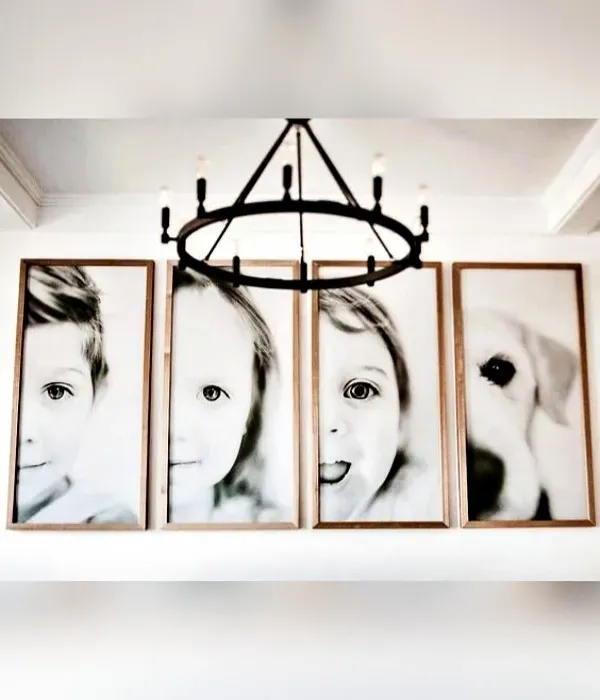 Emoldure suas memórias decorando com fotos na parede -18 Ideias inspiradoras