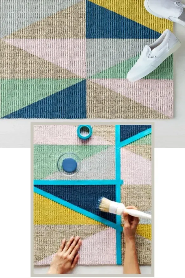 Tendências em DIY: Inspire-se e Faça Você Mesmo Lindos Tapetes Pintados