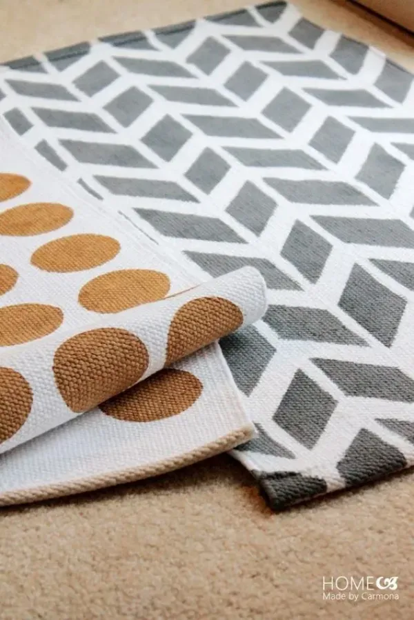 Tendências em DIY: Inspire-se e Faça Você Mesmo Lindos Tapetes Pintados