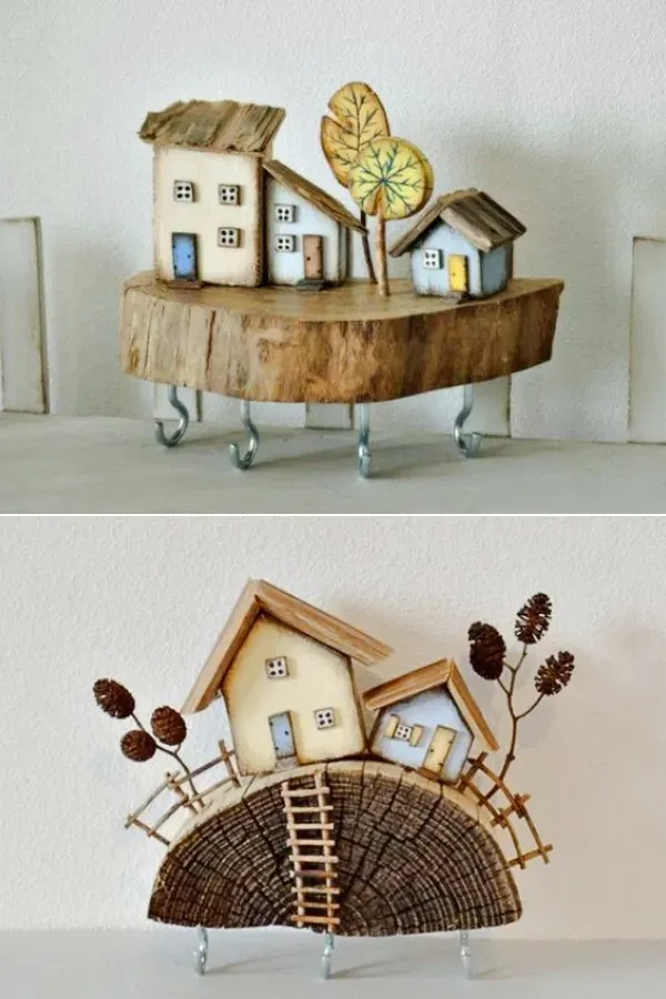 Estilo e Ordem: Faça Você Mesmo seu Cabideiro e Porta-Chaves com Estas Ideias Criativas