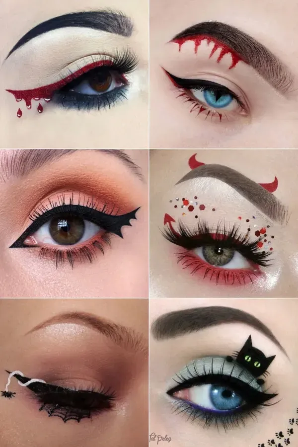 Maquiagens de Halloween: Divertidas para Crianças e Origianis para Adultos