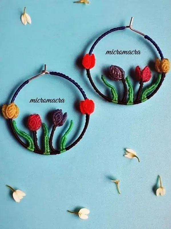 Brincos de macramê: a tendência do artesanato para quem busca renda extra