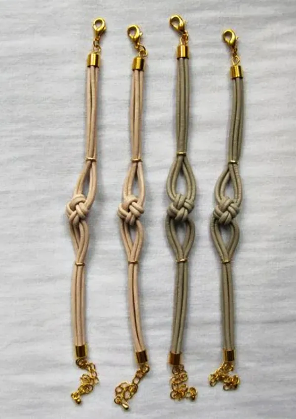 Macramê Moderno: 29 Pulseiras de Macramê com um Toque Contemporâneo