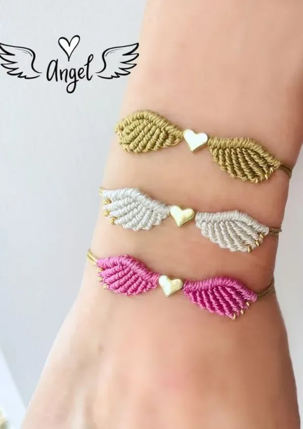 Macramê Moderno: 29 Pulseiras de Macramê com um Toque Contemporâneo