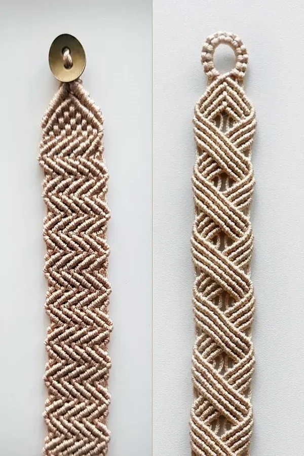 Macramê Moderno: 29 Pulseiras de Macramê com um Toque Contemporâneo