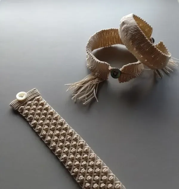 Macramê Moderno: 29 Pulseiras de Macramê com um Toque Contemporâneo