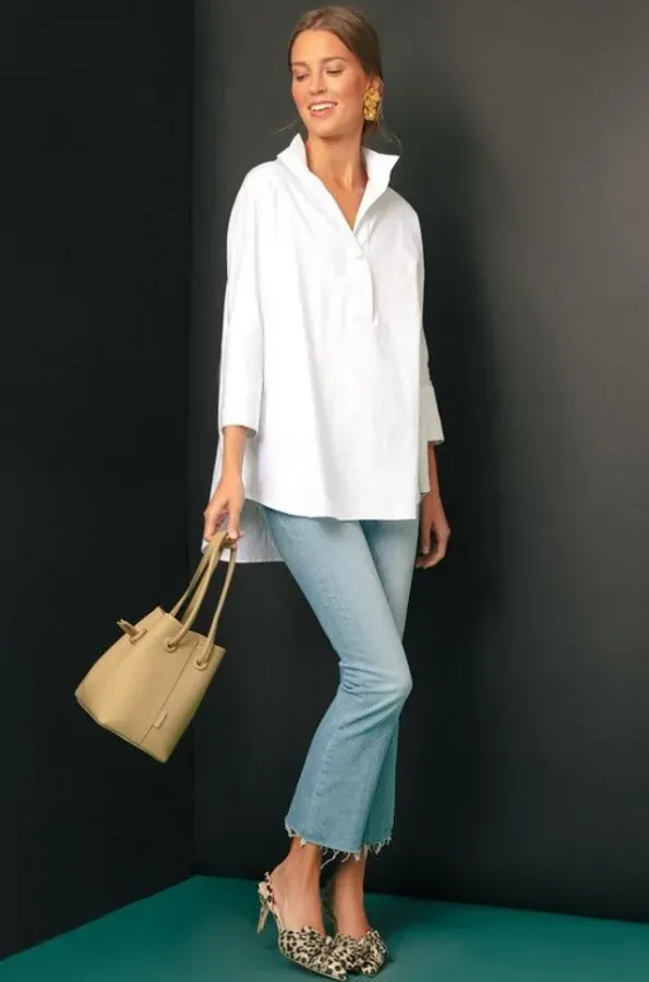 Moda Anti-idade: 19 Modelos de Camisas Femininas Modernas