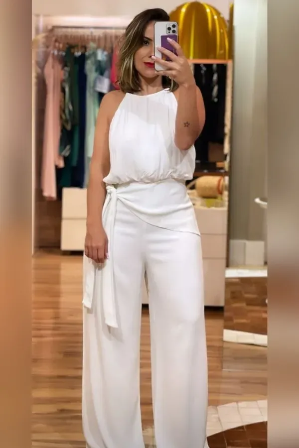 Elegância em Branco: Looks Deslumbrantes para Festa de Ano Novo!