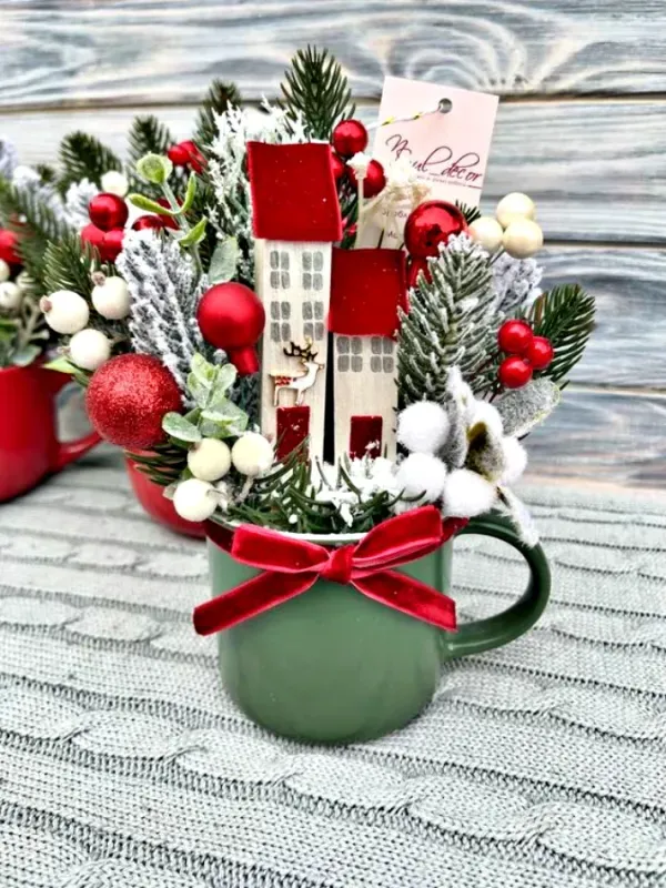 Preparando para o Natal: Canecas Decoradas de Natal- Inspiração e Presentes DIY
