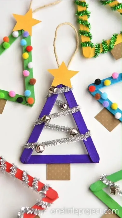 Preparando para o Natal: Crie Enfeites de Natal Incríveis e Baratas com Palitos