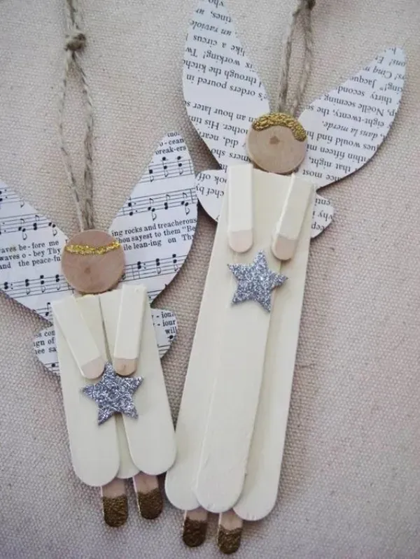 Preparando para o Natal: Crie Enfeites de Natal Incríveis e Baratas com Palitos