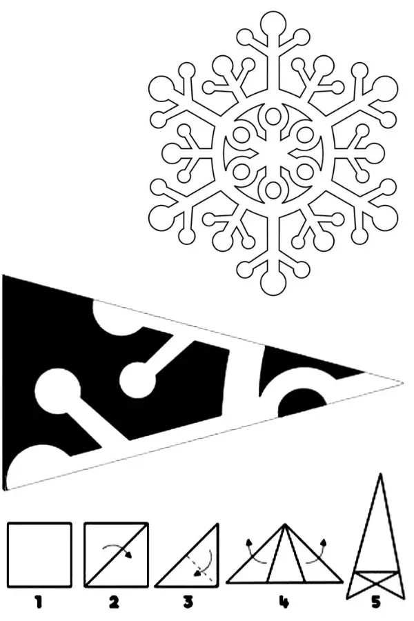 Faça Você Mesmo: Encante sua Casa com Flocos de Neve de Papel na Decoração de Natal