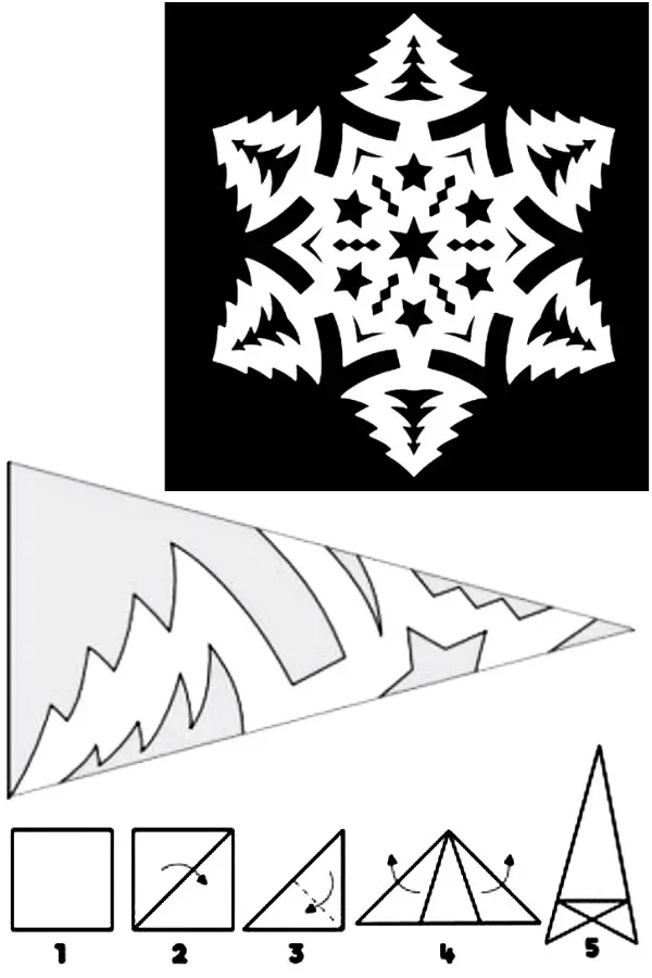 Faça Você Mesmo: Encante sua Casa com Flocos de Neve de Papel na Decoração de Natal