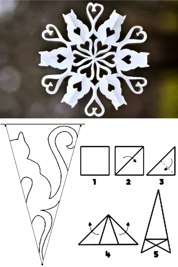 Faça Você Mesmo: Encante sua Casa com Flocos de Neve de Papel na Decoração de Natal