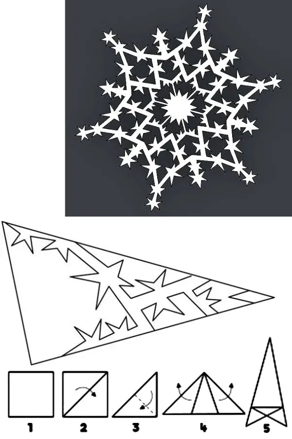 Faça Você Mesmo: Encante sua Casa com Flocos de Neve de Papel na Decoração de Natal