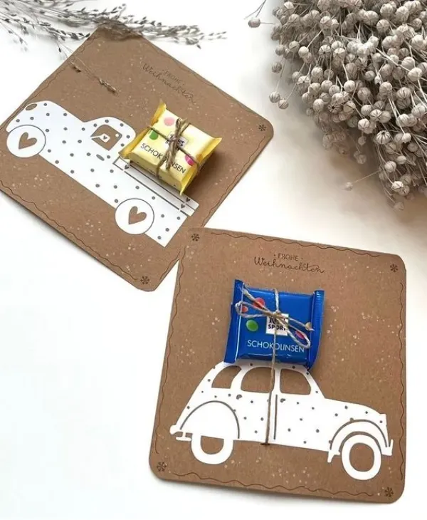 Ideias Encantadoras de Tags e Cartões DIY para o Natal, compartilhando presentes únicos. Mergulhe nesta magia do artesanato natalino.