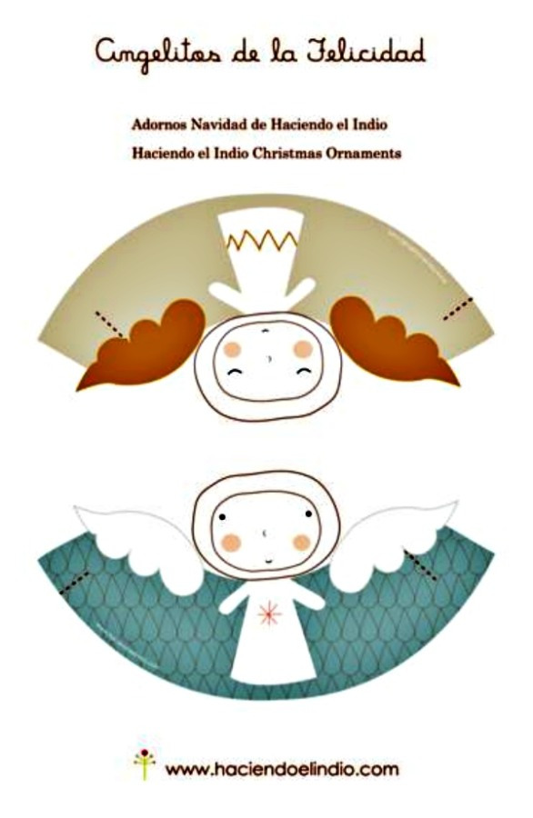 Preparando para o Natal: 26 Ideias de Enfeites de Natal de Anjos Encantadores