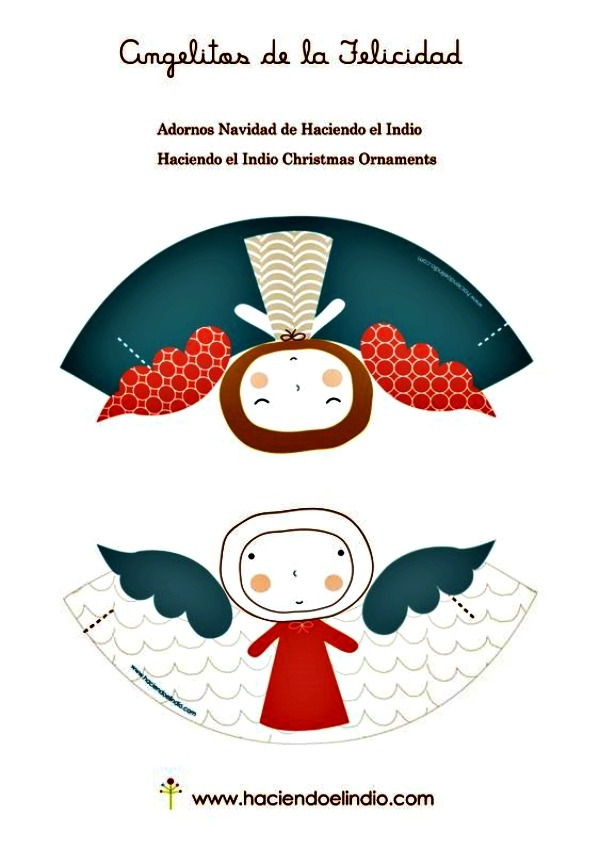 Preparando para o Natal: 26 Ideias de Enfeites de Natal de Anjos Encantadores