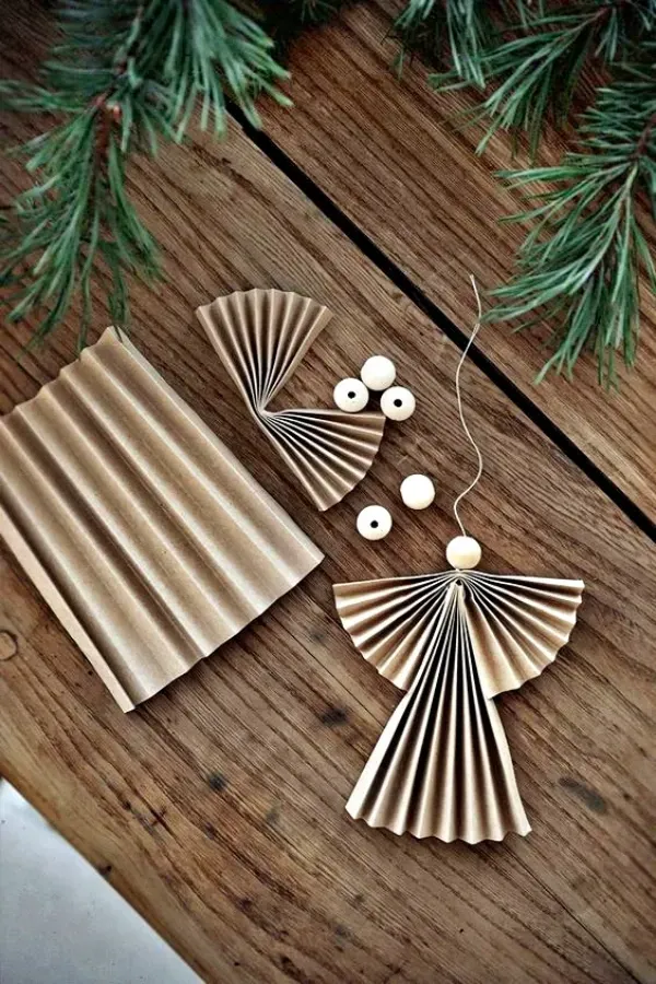 Preparando para o Natal: 26 Ideias de Enfeites de Natal de Anjos Encantadores