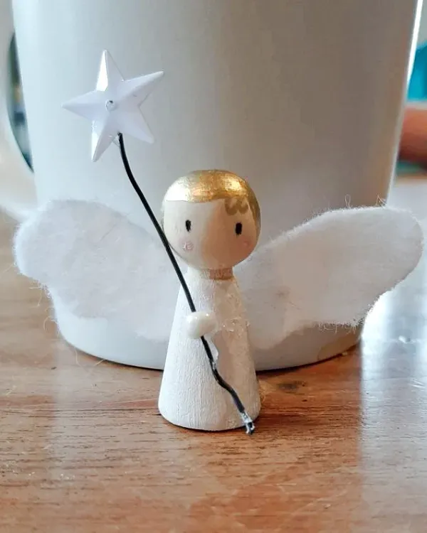 Preparando para o Natal: 26 Ideias de Enfeites de Natal de Anjos Encantadores