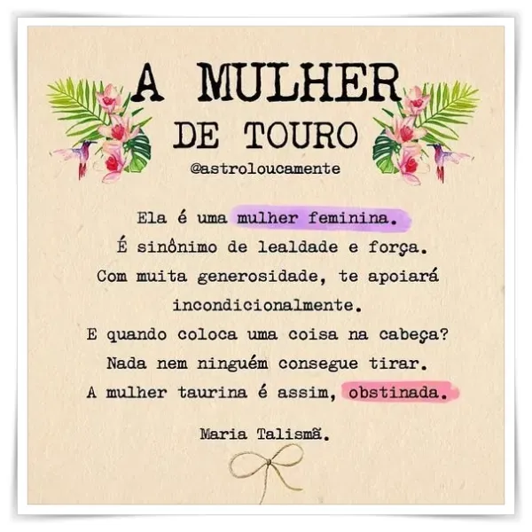 As mulheres de cada signo e o seu “style” – qual é o seu signo?  Touro