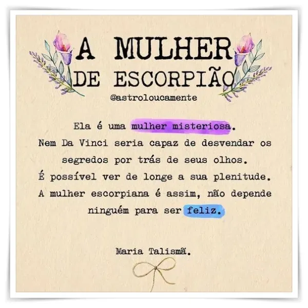 As mulheres de cada signo e o seu “style” – qual é o seu signo? Escorpião