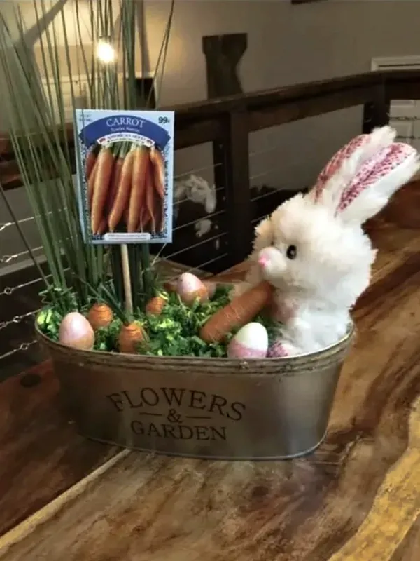 Preparando a Páscoa: Ideias de enfeites com coelhos da Páscoa