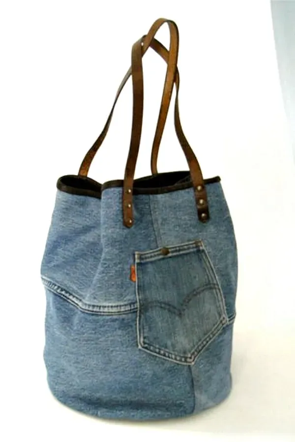 Bolsas de jeans reciclado: A moda sustentável com muito estilo