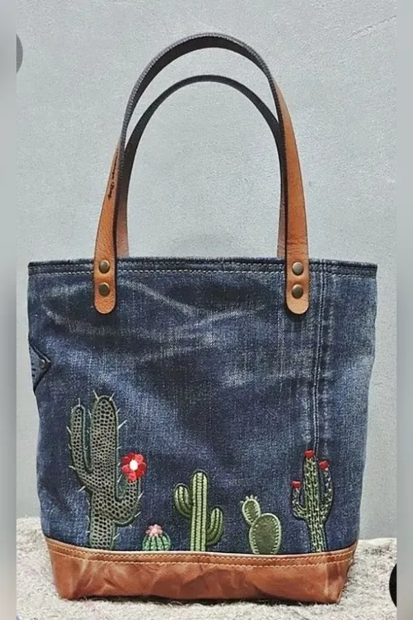 Bolsas de jeans reciclado: A moda sustentável com muito estilo