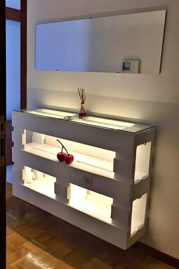 Ideias criativas e baratas: Móveis feitos com pallets