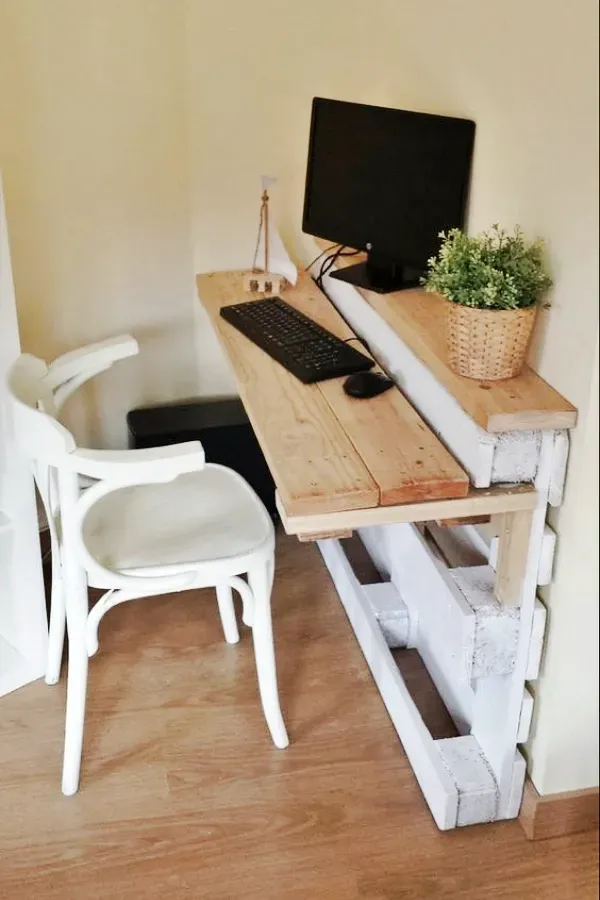 Ideias criativas e baratas: Móveis feitos com pallets