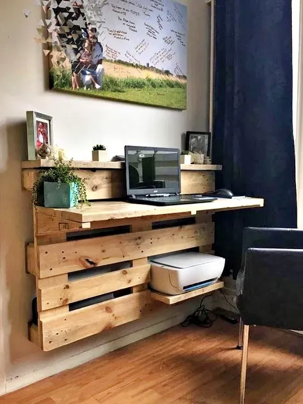 Ideias criativas e baratas: Móveis feitos com pallets