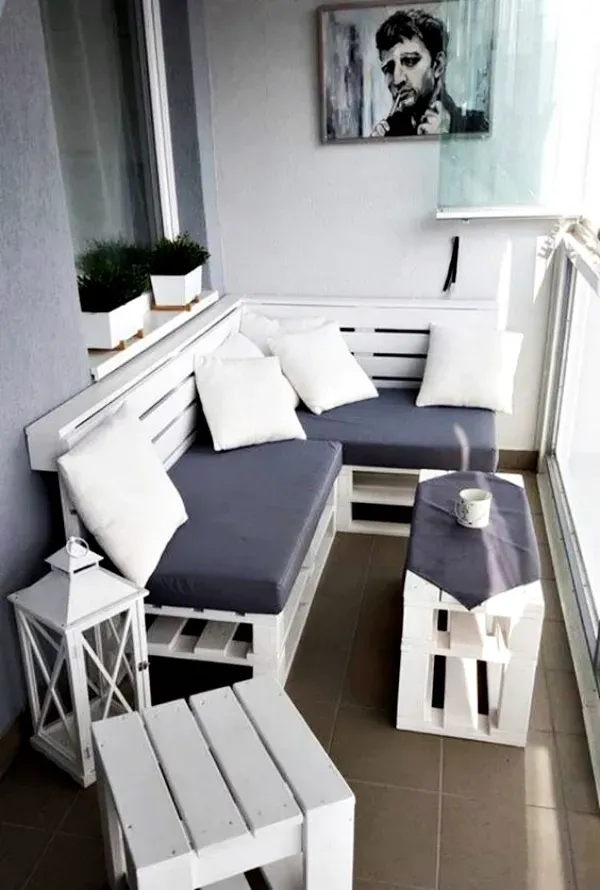 Ideias criativas e baratas: Móveis feitos com pallets