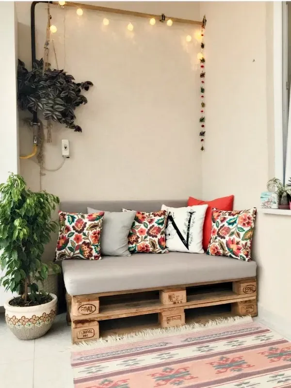 Ideias criativas e baratas: Móveis feitos com pallets
