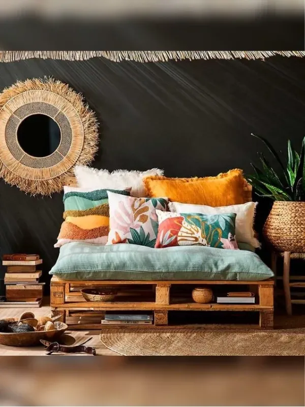 Ideias criativas e baratas: Móveis feitos com pallets